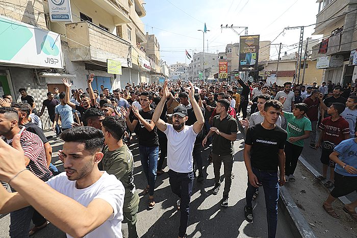 Жители Газы протестуют против ХАМАС (видео)