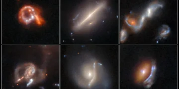 ИИ обнаружил сотни космических аномалий в архиве телескопа Hubble